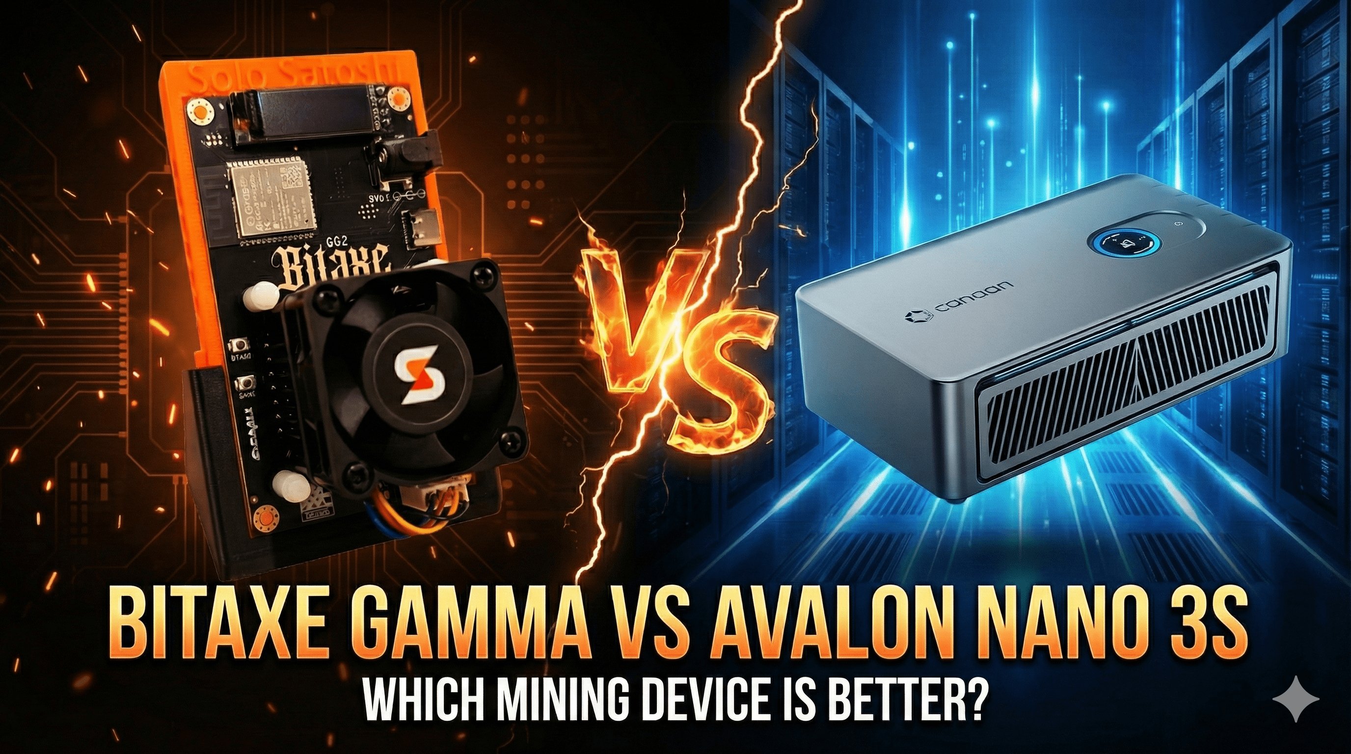 bitaxe gamma vs avalon nano 3s