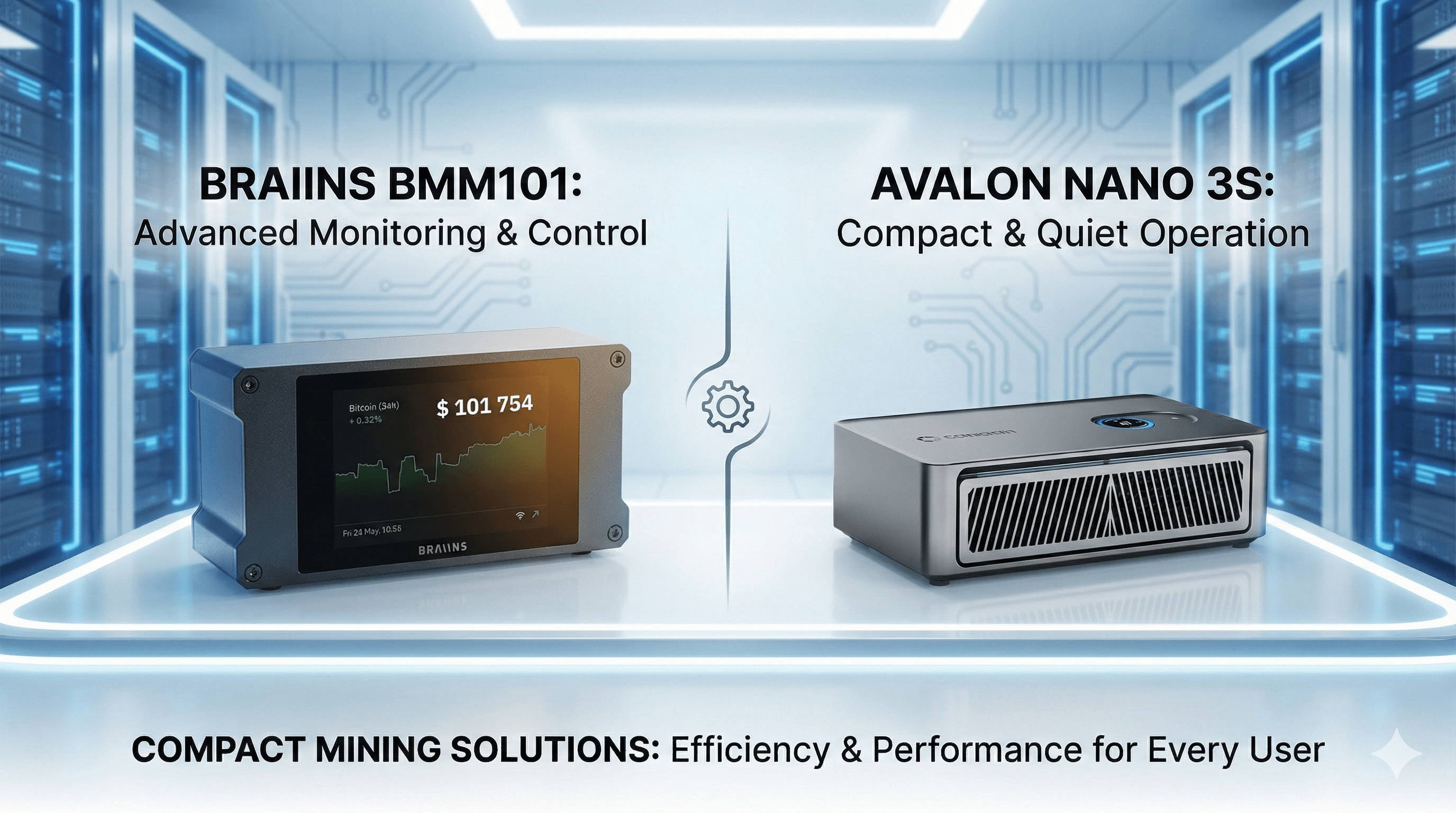 Braiins BMM101 vs Avalon Nano 3S reviews