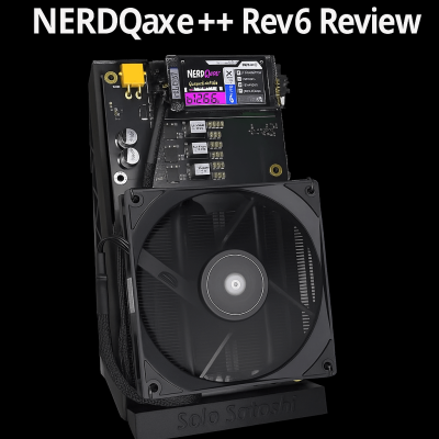 NerdQaxe++ Rev6 Review