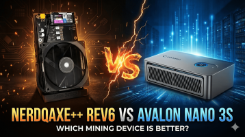 NerdQaxe++ Rev6 vs Avalon Nano 3S